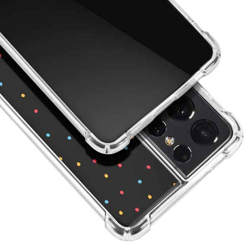 Warner Bros FRIENDS Polka Dots Galaxy S21 Ultra 5G Clear Case